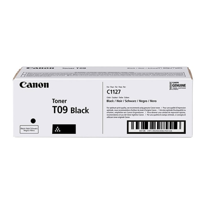 TONER T09 BK 7600 Canon i-Sensys X C1127i/f